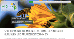 Desktop Screenshot of bdoel.de